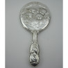 Sterling Silver Edwardian Reynolds Style Hand Mirror (1906)