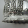 Pretty Pair of Victorian Sterling Silver Boxed Napkin Rings