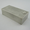 Smart Continental 900 Grade Rectangular Silver Box