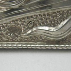 Art Nouveau Style Sterling Silver Edwardian Photo Frame