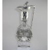 WMF Silver Plated Claret Jug in an Unusual Square Shaped Form (c.1900)