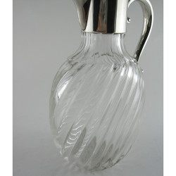 Good Quality Late Victorian Silver Plated Claret Jug