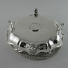Charming and Unusual Victorian Silver Plated Swing Handle Basket