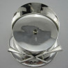 Military Style Novelty Silver Plated Cigar Holder in the Form of a Cap