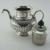 Unusual Victorian Self Pouring Patent Silver Plated Tea Pot