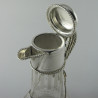 Decorative Nautical Theme Victorian Silver Plated Claret Jug