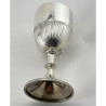 Tall Victorian Sterling Silver Goblet or Trophy Cup