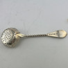 Boxed Victorian Sterling Silver Sifter Spoon