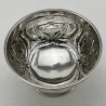 Art Nouveau Style Sterling Silver Rose Bowl