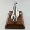 Bespoke Hand Made Sterling Silver Golf Trolley Presentation Trophy