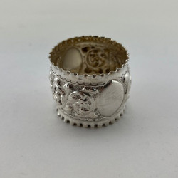 Boxed Victorian Sterling Silver Christening Set