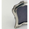 Shaped Rectangular Art Nouveau Style Sterling Silver Photo Frame