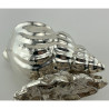 Late Victorian Silver Plated Conch Shell Spoon Warmer