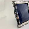 Rectangular Large Edwardian Sterling Silver Photo Frame