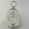 Beautiful Large Victorian Oval Silver Plated Toast Rack