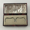 Smart Plain Pair of Boxed Sterling Silver Napkin Rings