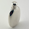 Very Good Quality Vintage Sterling Silver Hip Flask