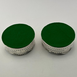 Pair of Circular Victorian Silver Plated Bottle Coasters