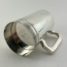 Handsome Late Victorian Pint Sterling Silver Mug