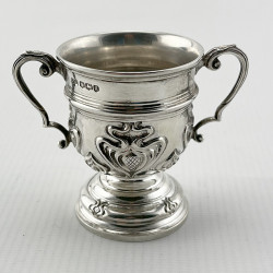 Miniature Sterling Silver Vase Shaped Trophy Cup (1924)
