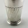 Victorian Sterling Silver Tapering Vase or Beaker