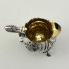 George III Sterling Silver Cream Jug with Double Scroll Handle