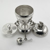 Very Decorative Victorian Silver Plated Egg Coddler or Boiler