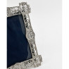 Sterling Silver Photo Frame Decorated with Urns Garlands and Roman Coins