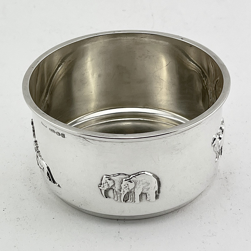 Charming Antique Sterling Silver Childs Bowl (1906)
