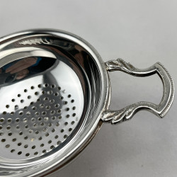 Good Quality and Gauge Sterling Silver Tea Strainer