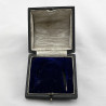 Victorian Sterling Silver Napkin Ring Fitted into the Original Box
