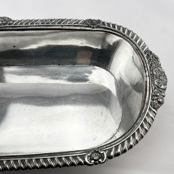 Unusual Old Sheffield Plate Cutlery Holder in Original Condition