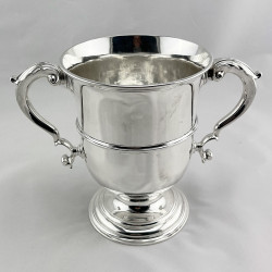 Good Quality George II Richard Gurney Sterling Silver Trophy Cup (1753)