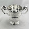 Impressive Large Size Sterling Silver Elkington & Co Wine Cooler or Trophy Cup