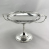 Pair of Elegant Good Quality Sterling Silver Comport Dishes