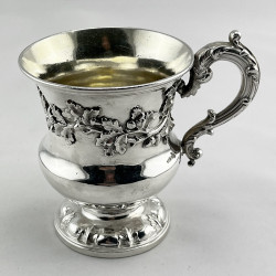 Georgian Sterling Silver Christening Mug by Bernard Brothers (1833)