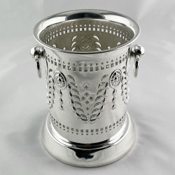 Late Victorian Silver Plated Bottle or Soda Stand (c.1895)