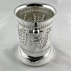 Late Victorian Silver Plated Bottle or Soda Stand