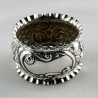 Pretty Sterling Silver Boxed Single Napkin Ring