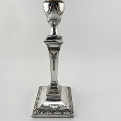 Victorian Adams Style Silver Plated Three Light Candelabra