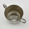 Georgian Style Victorian Sterling Silver Porringer