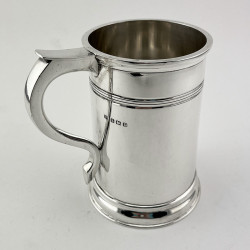 Superb Quality Sterling Silver Pint Mug (1939)