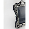 Beautiful Rectangular Victorian Sterling Silver Photo Frame