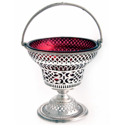 Victorian Cranberry Glass...