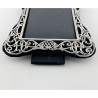 Beautiful Rectangular Victorian Sterling Silver Photo Frame