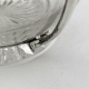 Stylish Plain Glass Victorian Silver Plated William Hutton Claret Jug