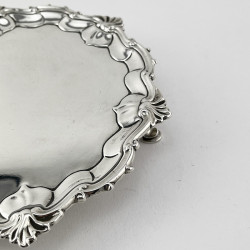 Good Quality George II Sterling Silver Salver