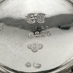 Victorian Engraved Sterling Silver Christening or Childs Mug