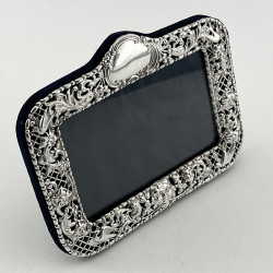 Decorative Victorian Sterling Silver Photo Frame (1896)