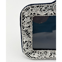 Decorative Victorian Sterling Silver Photo Frame